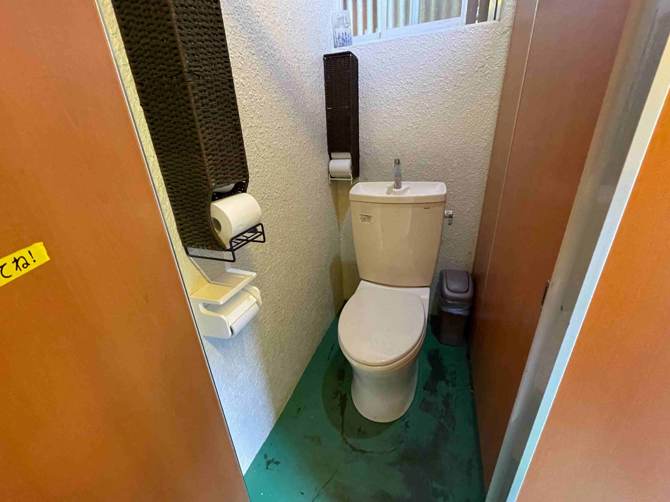 このまさわキャンプ場のトイレ