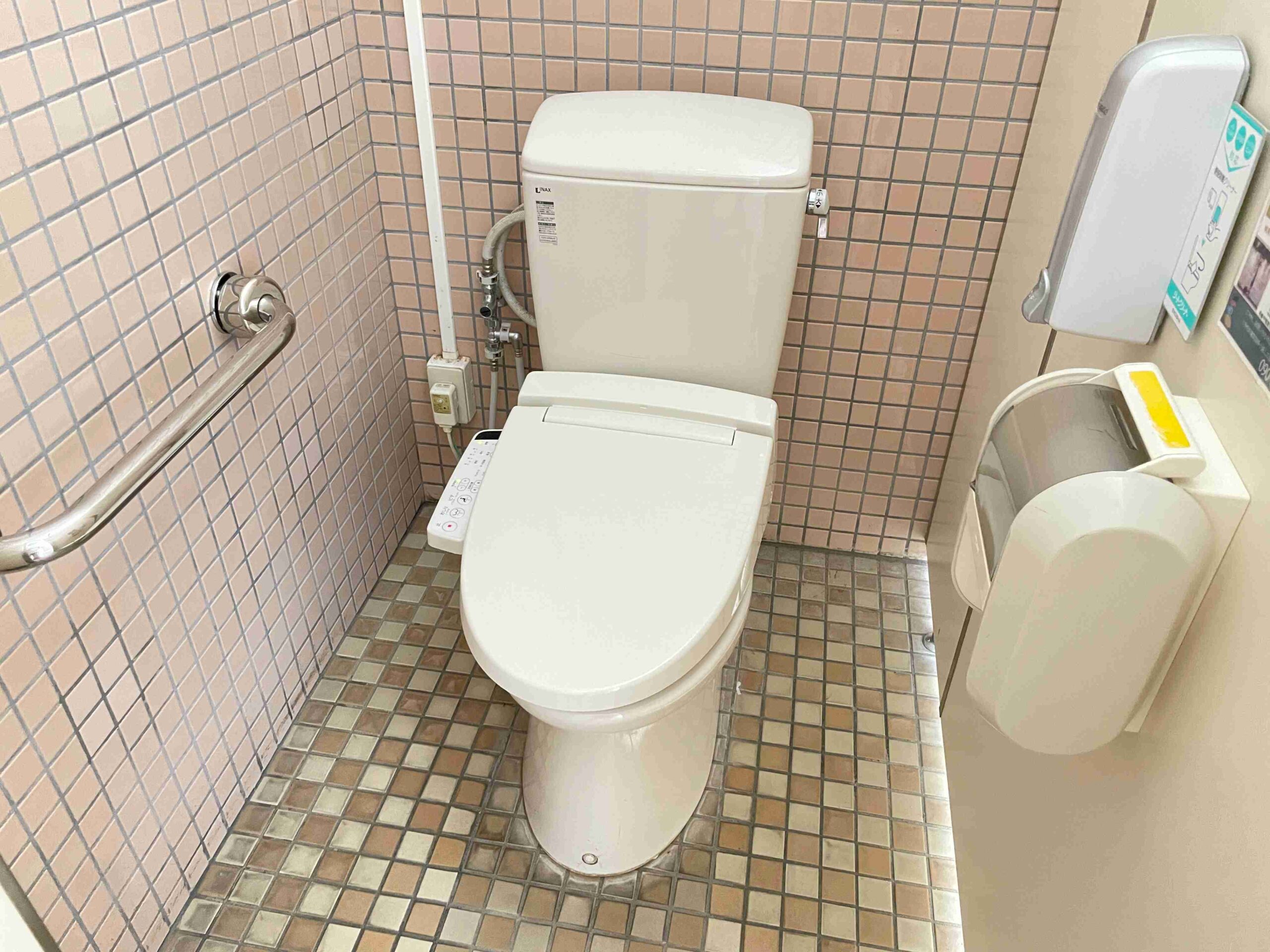 リバティーリゾート大東温泉キャンプのトイレ