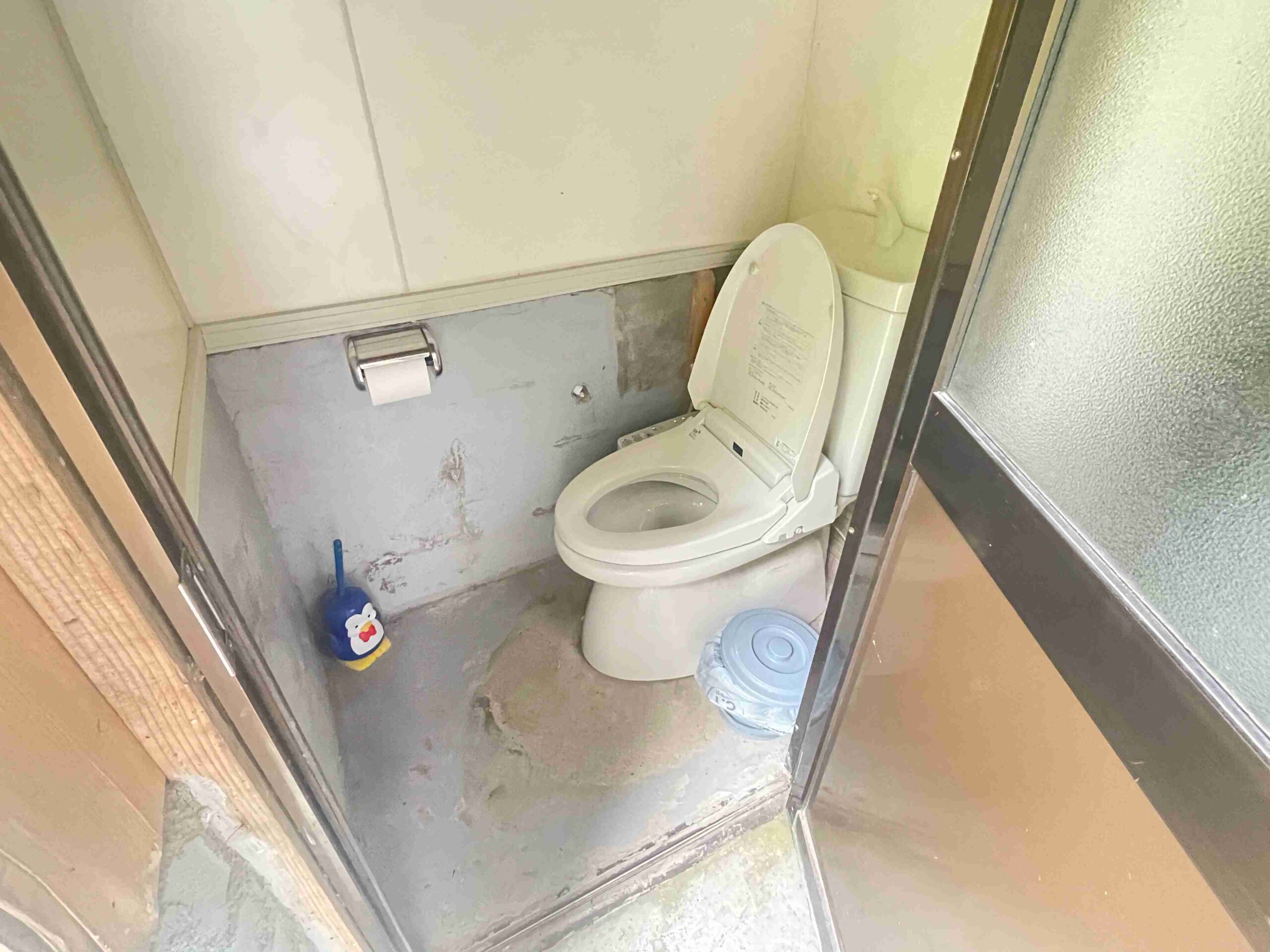 下村キャンプ場のトイレの写真