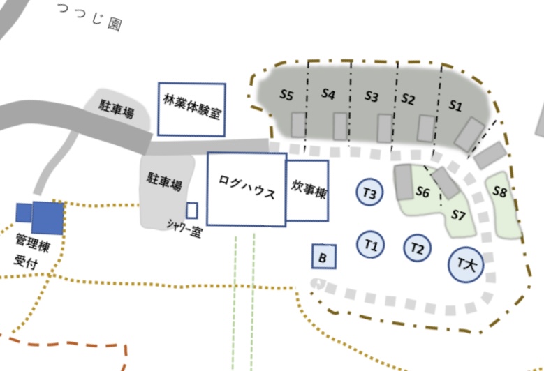 堂平天文台星と緑の創造センターのサイトマップ