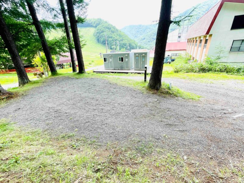 グリーンパーク尾瀬戸倉の区画サイト10