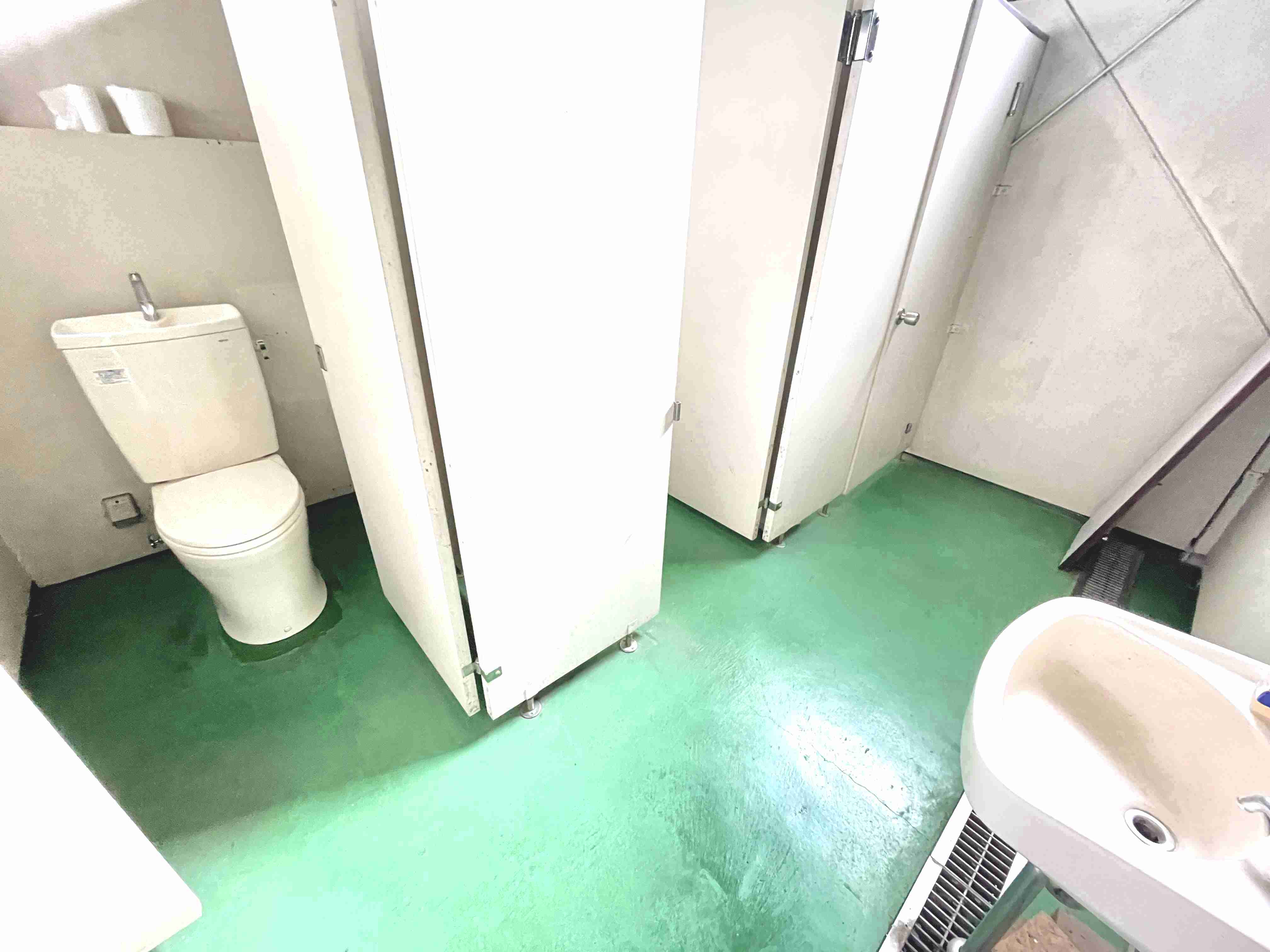 八ヶ岳オートキャンプ場のトイレ