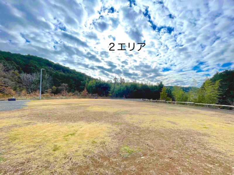 キャンプ場フィールのフラットサイト/２エリア