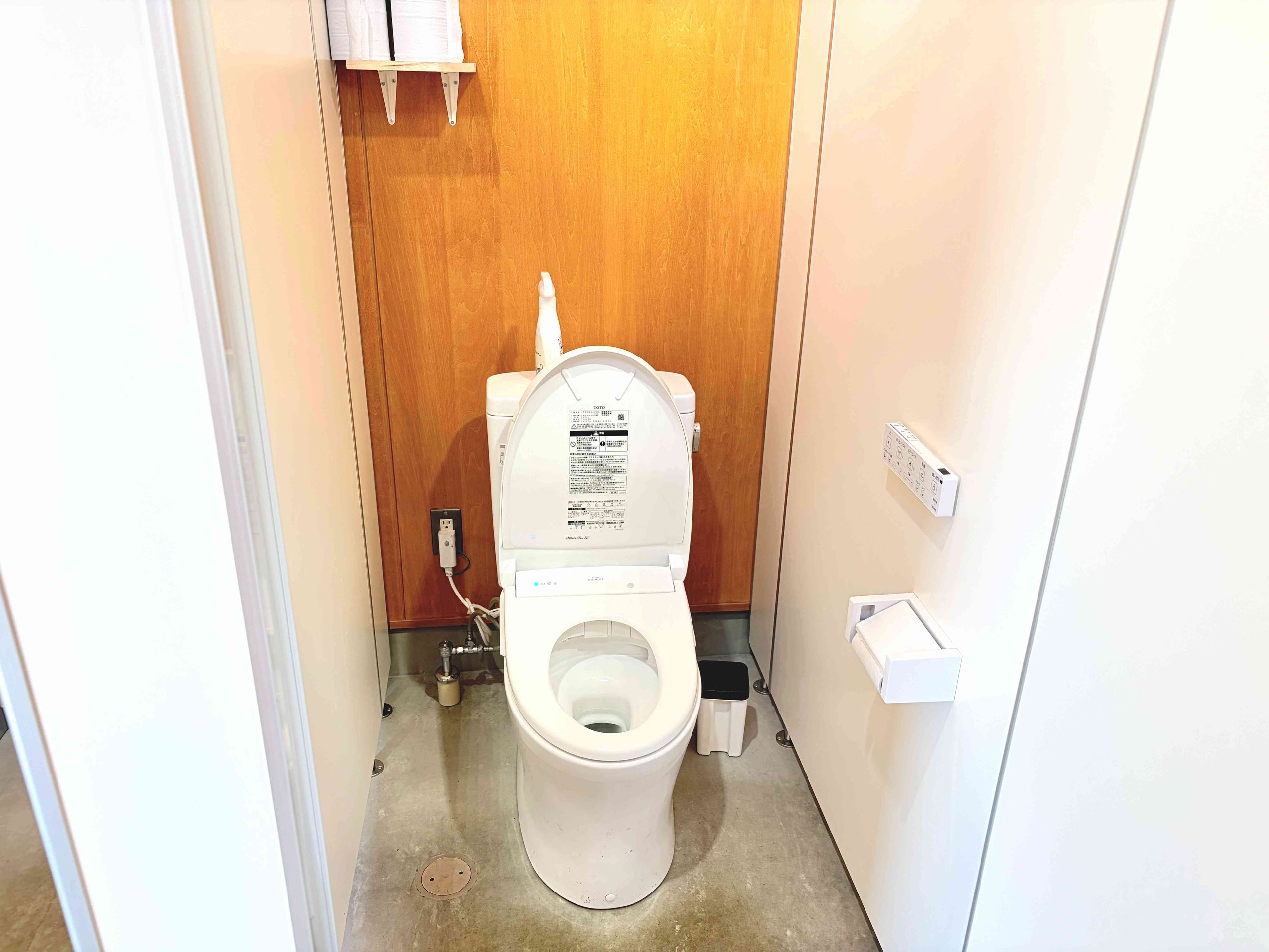 立原高原キャンプ場のトイレ状況